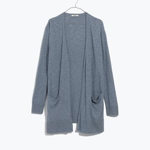 Madewell Ryder Summer Cardigan Blue S NWOT